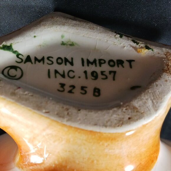 Vintage Relpo Samson 1957  Large Duckling Chicken Planter Vase - Picture 7 of 12